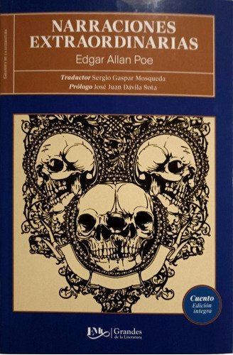 Narraciones Extraordinarias: Na, De Edgar Allan Poe. Serie Na, Vol. Na. Editorial Emu, Tapa Blanda, Edición Na En Español, 2012