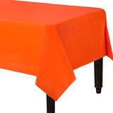 Mantel Para Cumpleaños Variedad De Colores 137x274cm Glam Color Naranja