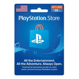 Psn Gift Card 10 Usd Region Usa