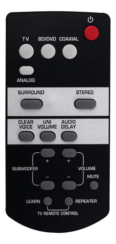 Control Remoto De Repuesto Fsr68 Zj78800 Para Yamaha Sound