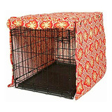 Molly Mutt Papillon Dog Crate Cover, Medium 100% Cotton,