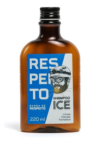 Shampoo Ice Barba E Cabelo Barba De Respeito 220ml