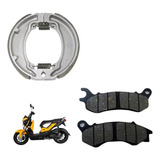 Balatas Traseras Y Delanteras Honda Zoomer Exelente Calidad!