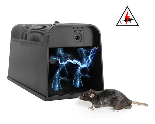 Trampa Eléctrica Para Ratas, Mouse Electrónico De Choque De