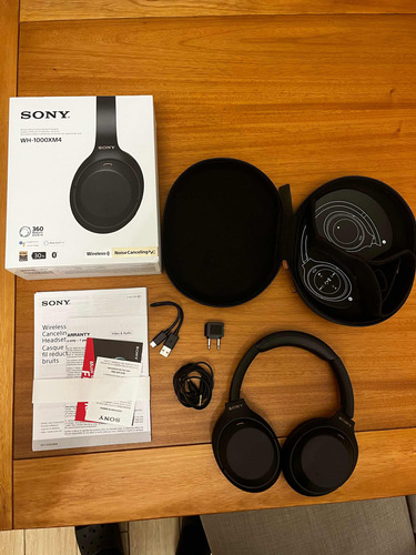 Auriculares Inalambricos Sony Wh-1000xm4 Color Negro