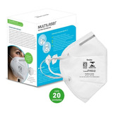 Kit 20 Máscara Kn95 Pff2 Inmetro Proteção Respiratória Hc124