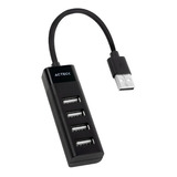 Hub Usb A 4 En 1 Port X 2 Dh420  4xusb A 2.0 Negro