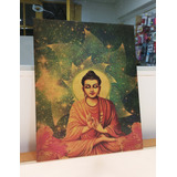 Cuadro Decorativo En Tela Canvas 50x40 Cm - Buda Siddharta 