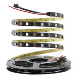 Tira De Led Rgb Direccionable Ws2812b Programable Color De S