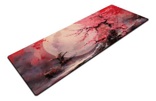 Mousepad Xl 78x30 Cm Paisaje Japones