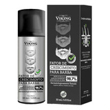 Tônico Para Crescer Barba Fator De Crescimento 30ml Viking