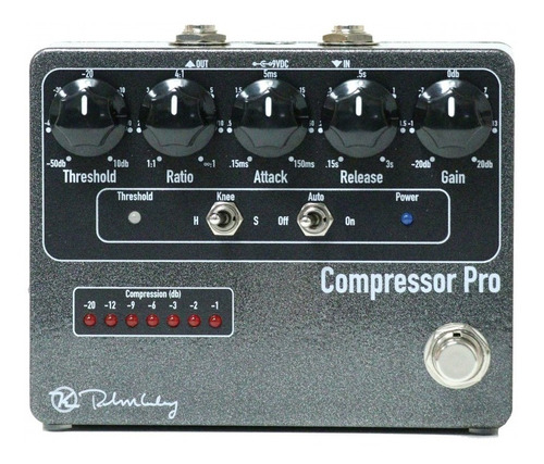 Pedal Keeley Compressor Pro Studio Quality C/ Nfe & Garantia