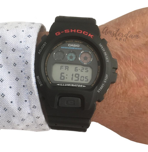Reloj Casio Hombre Mod G-shock Dw-6900-1v Garantia Oficial