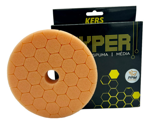 Esponja Para Pulir Corte Mediano Kers Hyper 5 Pulgadas