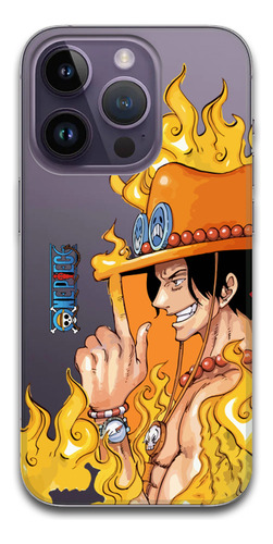 Funda One Piece 3 Transparente Para iPhone Todos
