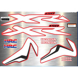 Kit Calcomanias Originales Honda Xr 150 Bla/roj Moto Avenida