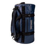 Bolso Outdoor Impermeable 60l Deporte Camping Trekking Drysafe Azul