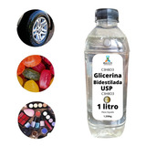 Glicerina Bidestilada Usp Vegetal 1 Litro +laudo E Nf