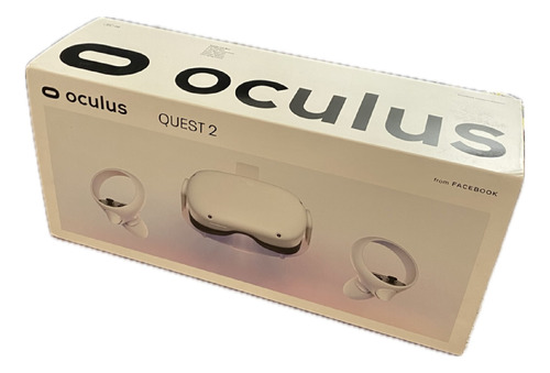 Lentes Vr Oculus Quest 2 Con Caja Y Cable Impecable Z/norte