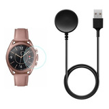 Cargador + 3 Micas Premium Para Samsung Galaxy Watch 3