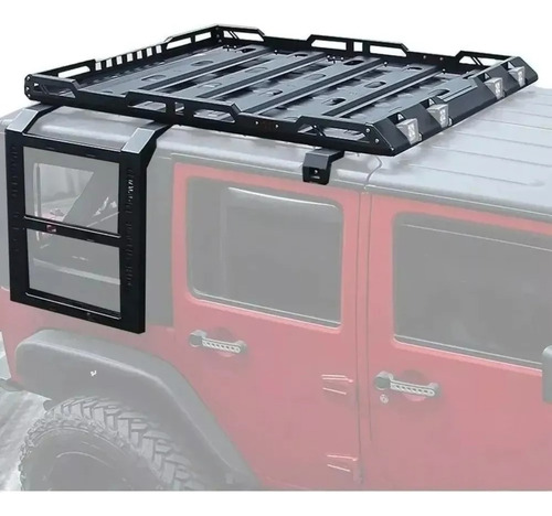 Canastilla Wrangler 07-17 +escalera De Dos Lados B