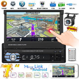 7 Pulgadas Hd Pantalla Retráctil Coche Reproductor Mp5 Radio