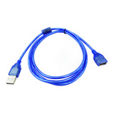 Cable Extensor Usb 2.0 3 Metros Azul Techcenter