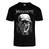 Playera Megadeth Vic Rattlehead Black