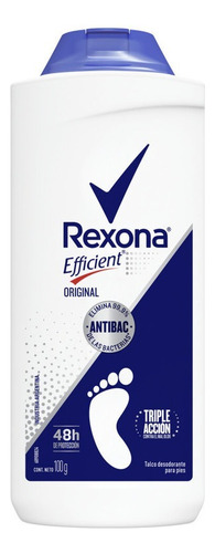 Talco Para Pies Rexona Efficient Original X 100 Gr