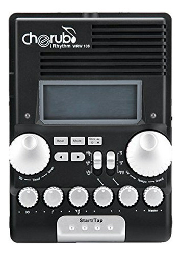 Cherub Wrw-106 Drummer Trainner Metrónomo Medidor De Ritmo