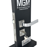 Fechadura Para Porta Externa Modena Cromado Mgm_c