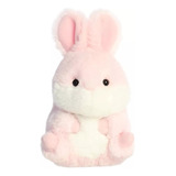 Cor Aurora Rolly Pet Peluche Suave Bebe Conejo Pascua Rosa 