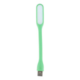 Mini Luminária Com Lâmpada Led Usb Portátil Flexível Verde C