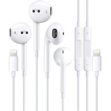 2 Auriculares Apple Para iPhone Con Cable