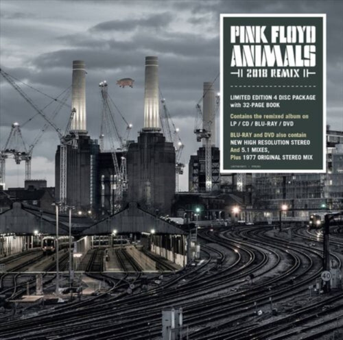 Pink Floyd Animals 2018 Remix Deluxe Vinilo Dvd Cd Bluray