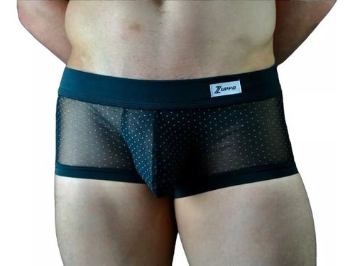 Boxer Para Hombre Sexy Ropa Con Transparencias Zuppo