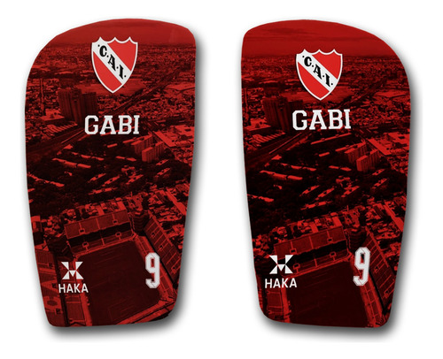 Canilleras Personalizadas De Independiente Alto Impacto