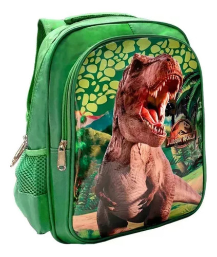 Mochila Infantil Escolar 15 Dino 2cierres Orig