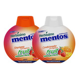 Kit Shampoo + Condicionador Herbissimo Mentos Fruit 300ml