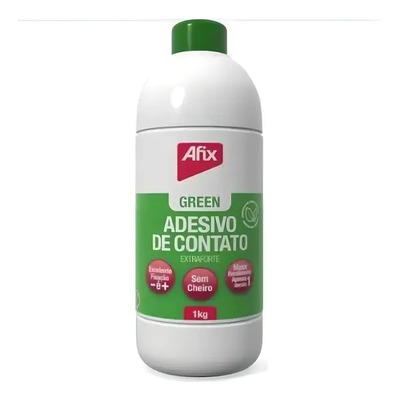 Adesivo De Contato Extra Forte Green Afix 1k Sem Cheiro Cor ampar | Frete grátis