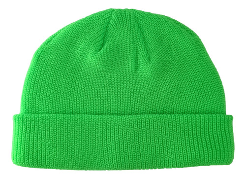 Gorro Touca Lenhador Marinheiro Canelada Adulto Verde Neon