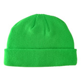 Gorro Touca Lenhador Marinheiro Canelada Adulto Verde Neon