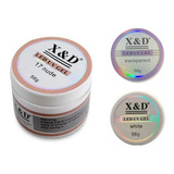 Kit 3 Gel Para Unhas X&d 56g Xed Profissional Alongamento