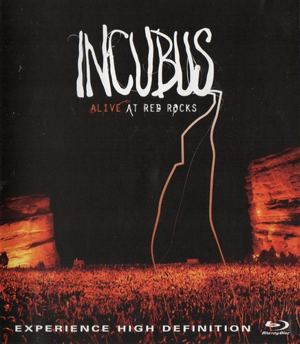 Blu Ray+cd Incubus - Alive At Red Rocks (importado)