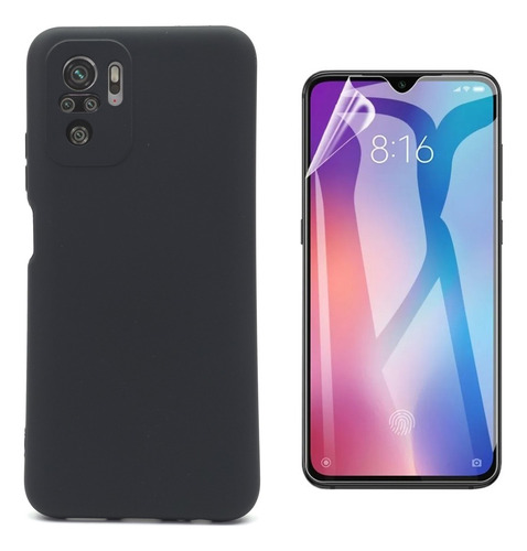 Funda + Mica Para Redmi Note 10 Redmi Note 10s Case Grueso