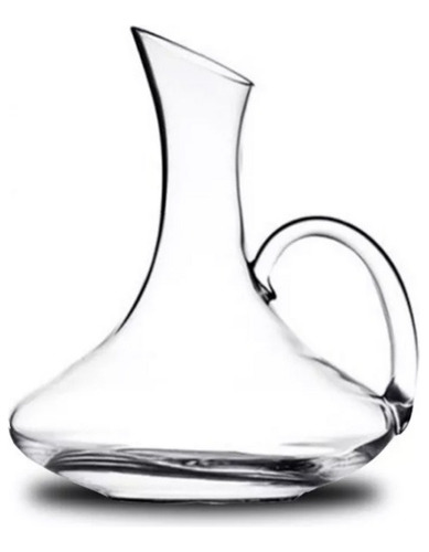 Decantador De Vino Con Manija 1800 Ml Vidrio Decanter Vino