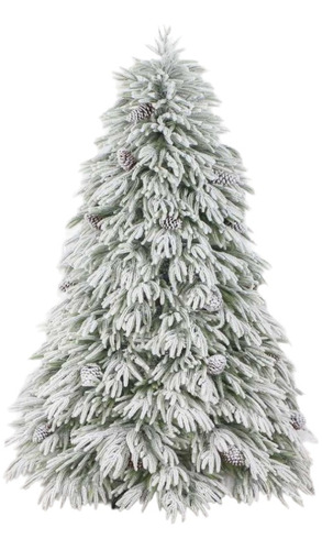 Árbol De Navidad Pino Normandia Nieve Altura 210cm