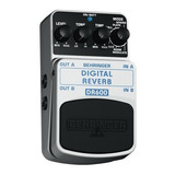 Behringer Dr600 Pedal Digital Reverb Estéreo Para Guitarra