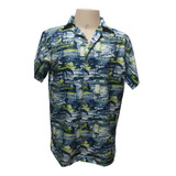 Camisa Masculina Hawaiana  Aruba 0018 (verifique Medidas)