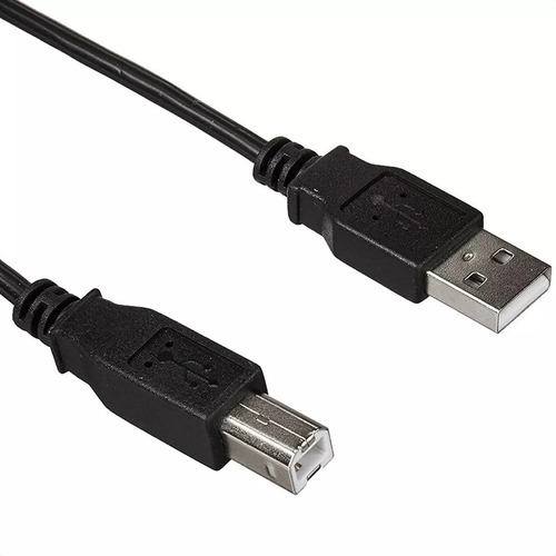 Cable Usb 2.0 Impresora Manhattan A/b 342650 Color Negro